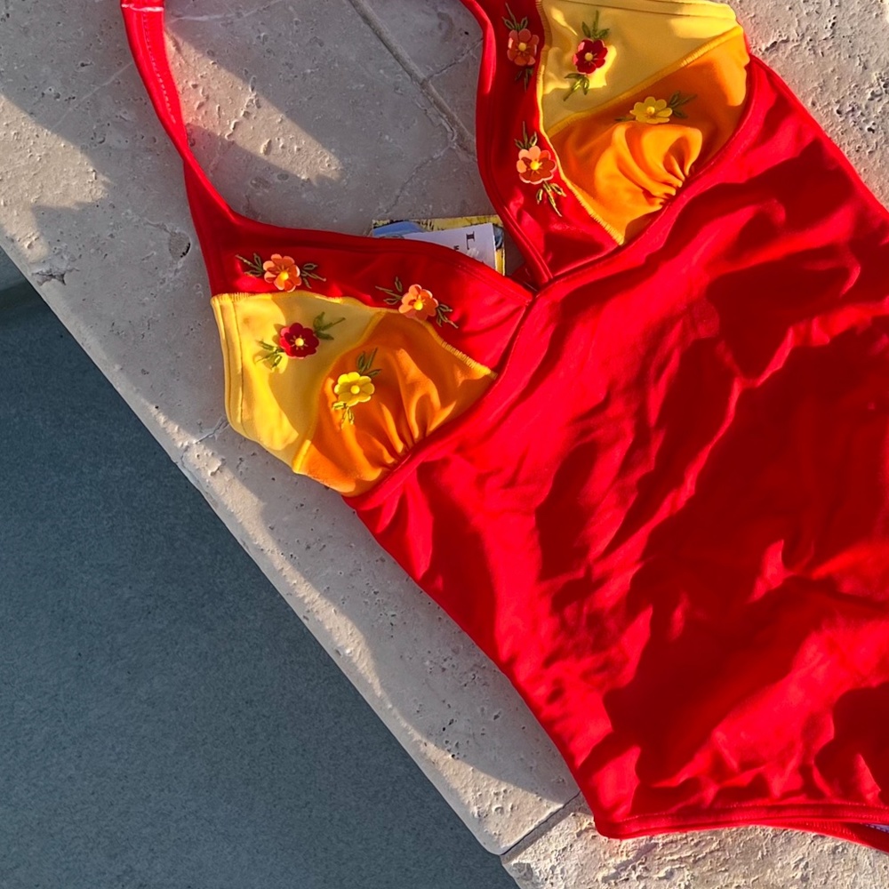 Multicolored Brazilian Swimsuit